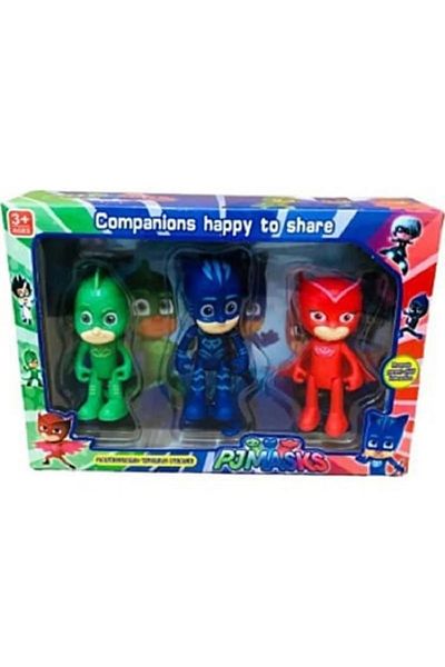 MATMEL Pjmasks Figures Set Line Flim Toy Figures