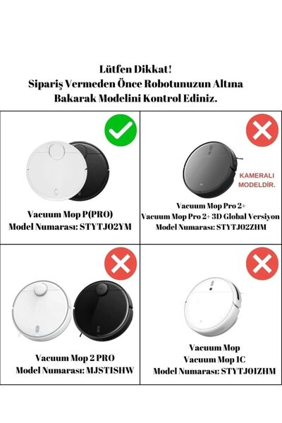 LİN GRUP Xiaomi MOP PRO VIOMI V2 V3 - Mi Robot με συμβατά ανταλλακτικά