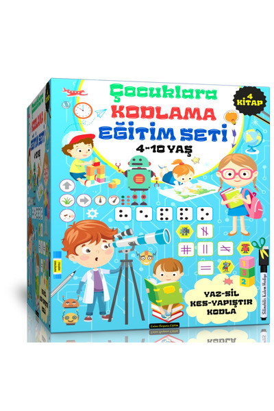Enine Boyuna Eğitim مجموعة التدريب على الترميز (الأعمار من 4 إلى 10 سنوات)