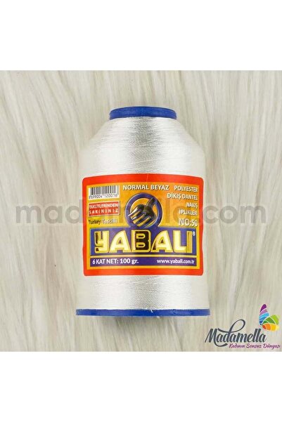 Yabalı No 50 Polyester Dantel Ipi 100 gr