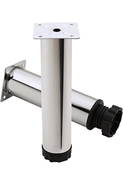 wera Mobilya Kanepe Baza Koltuk Metal Destek Ayağı Ayarlanabilir Krom Ayak 20...