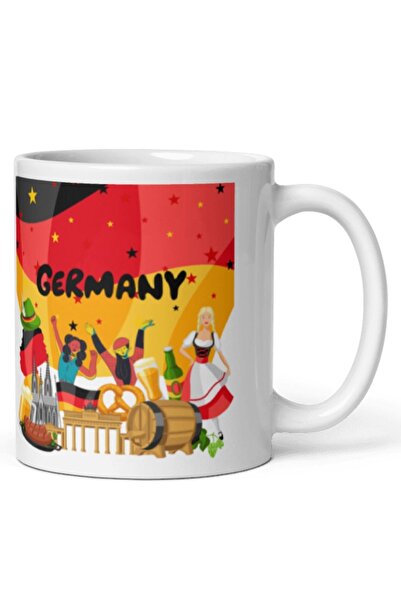 Dünyadan Hediyeler 2 Pieces of Travel Souvenir - Germany Mug Cup Germany Mug