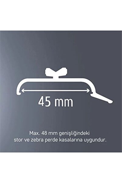 Genel Markalar Kornişe Stor Perde Montaj Aparatı 15 ADET 718607