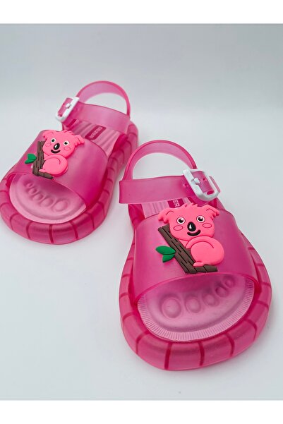 GEZER Yazlık Rahat Işıklı Taban KIZ Çocuk Sandalet