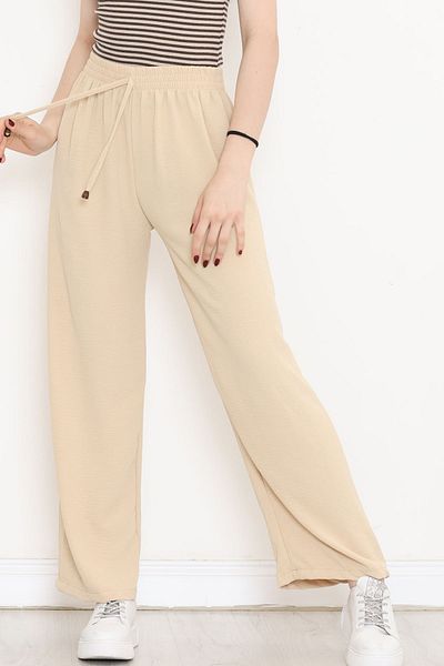 Sbk Collection Beige Ayrobin Trousers - 10984.1726