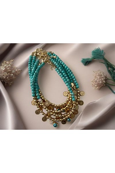 a rose jewelry Anklet Alaçatı