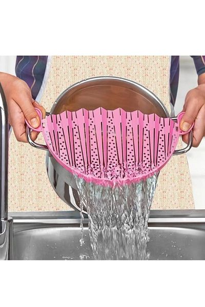 QLUX IDEAS ACORDYON COOKER STRAINER QLUX IDEAS