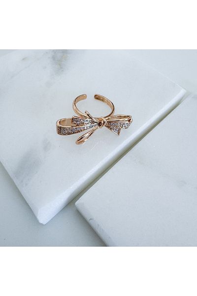 CHARMLUCKY Bow Ring