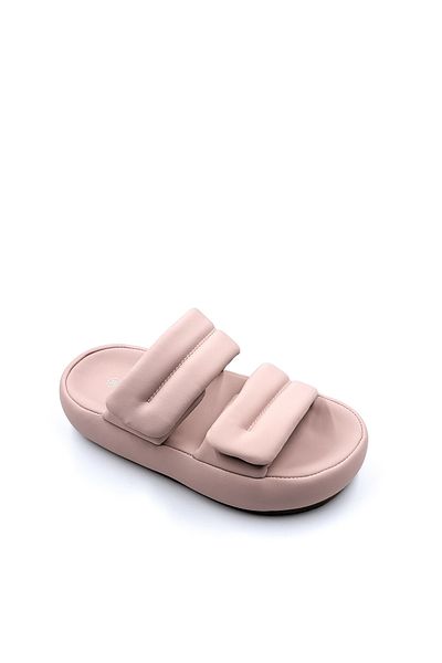 Guja Velcro Comfort Powder Pink Puff Παντόφλες