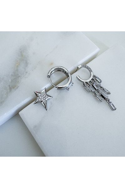 CHARMLUCKY Set of 3 Earrings