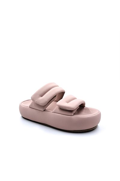 Guja Velcro Comfort Powder Pink Puff Παντόφλες