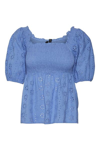 Vero Moda Gesmoktes Top Vmviola Top