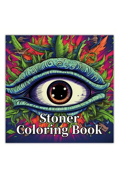 Choice 1pc Art Coloring Book Original Upgraded Paper Thickened 22 Pages Stoner Coloring Books Gift For H...