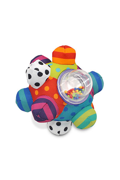 Apaffa Baby Toy Fun Little Bell Baby Ball Rattles Toy Develops Baby Intelligence Grasping Hand Toy