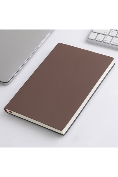 Choice دفتر ملاحظات من الجلد الناعم مقاس A5 مزود بـ 120 صفحة داخلية وغطاء مقاوم للماء وملمس مريح