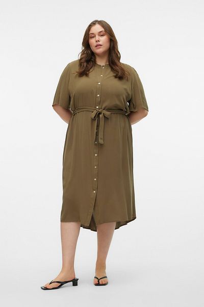 Veromoda Curve Kleid VMCANNA Langes Kleid