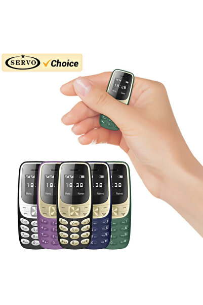 Choice سيرفو BM35 هاتف محمول صغير ثنائي البطاقة بلوتوث سماعة مغير الصوت طالب مسجل المكالمات التلقائي...