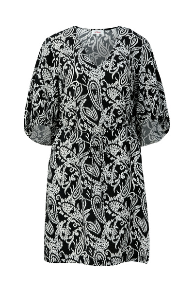 s.Oliver Kleid mit V-Ausschnitt