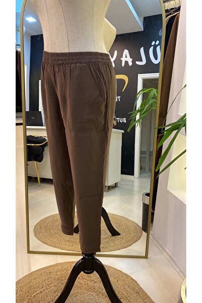 Invee INVEE thin fabric PANT 6960 COFFEE