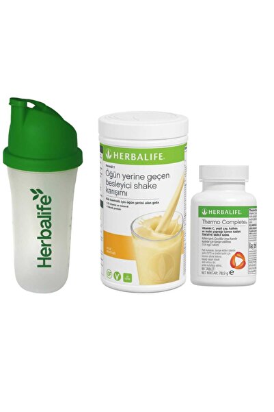 Herbalife Başlangıç Seti - Formül bir shake ve Thermo complete 90lı tablet