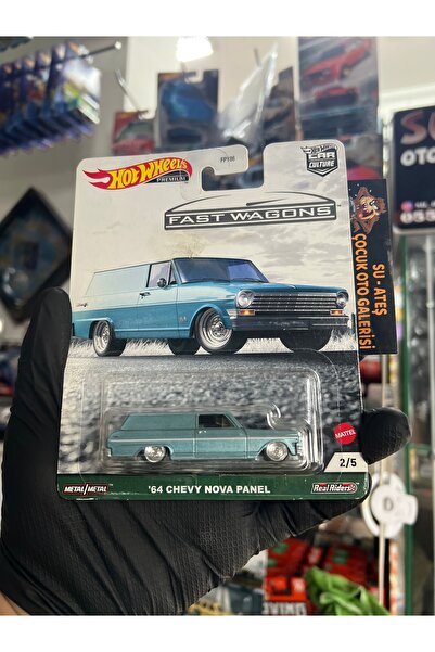 HOT WHEELS ‘64 Chevy Nova Panel (1.64 premıum )