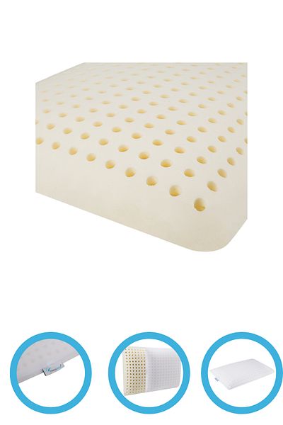 Viscomina Orthopedic Children's Pillow VISCO pillow 60x40x7.5 cm air duct WHITE
