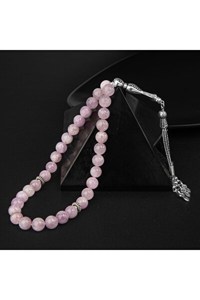 Mavera Doğaltaş Τσόμπα Ροζάριο Kunzite Natural Stone 33τμχ – 8mm