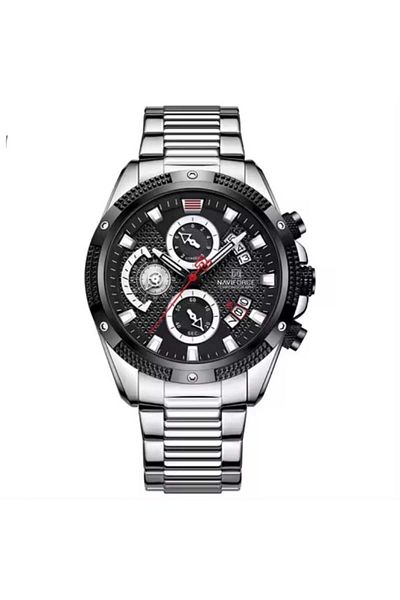 Naviforce Men's Wristwatch Function Steel Cord 2052
