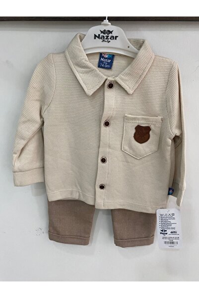 nazar baby petek kumaş gömlek dokuma kumaş pantolon