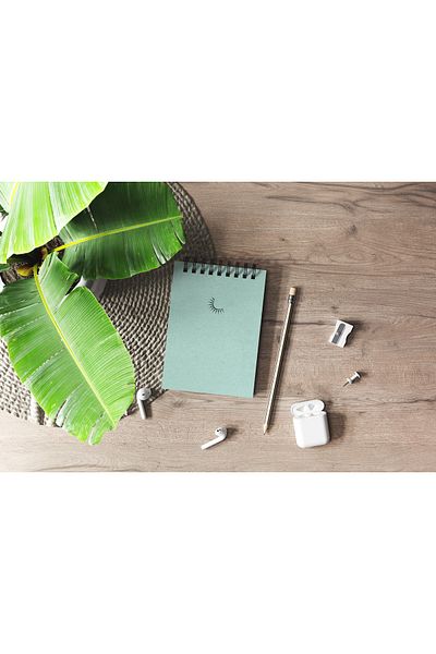 Four Kids 10 x 14 Cm Cardboard Cover Spiral Unlined Notebook Notebook 40 Sheets 80 Pages