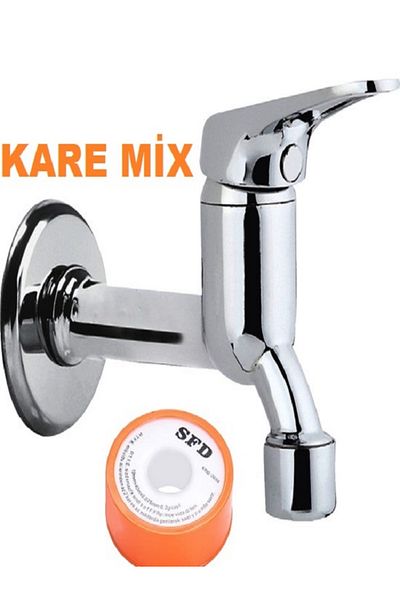 Kare Banyo KAREMIX OPEN COVER WITH FILTER LONG TAP QUALITY TEFLON TAPE WITH GIFT