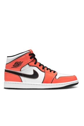 Air jordan 1 mid se orange 2025