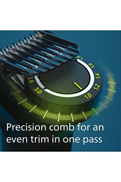 Philips Series 7000 Hepsi Bir Arada Düzeltici, Yüz, Baş ve Vücut için 15'i 1 arada Çoklu Bakım