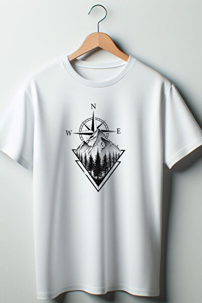 Vordevia Polar Star Štampano Oversize kroj široka unisex majica okrugla kragn...