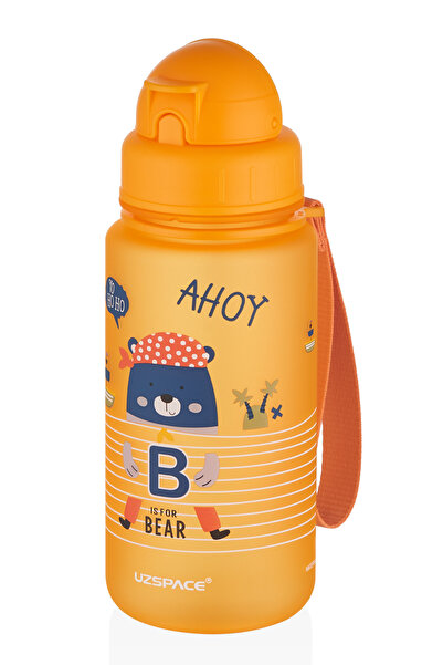 Uzspace 400ml Tritan Bpa Free Baby and Child Water Bottle with Straw - Eco-friendly Water Bottle
