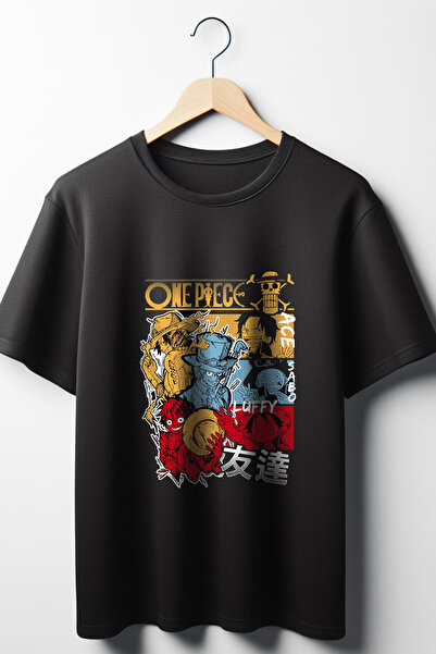 Vordevia One Piece Štampano Oversize kroj široka unisex okrugla kragna crna m...