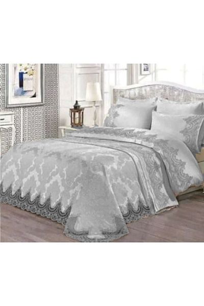 ZESA HOME French Lace 7 Piece Bridal Set