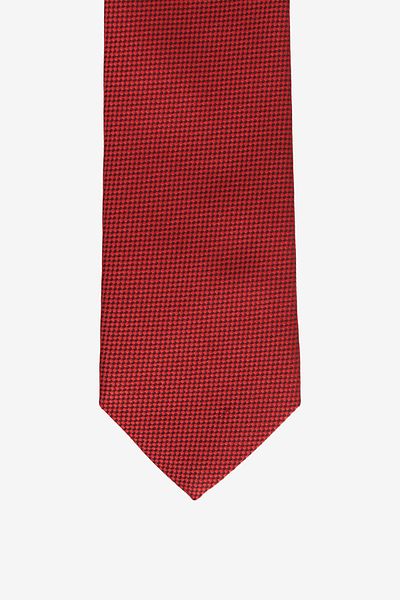 ALTINYILDIZ CLASSICS Men's Red Patterned Tie