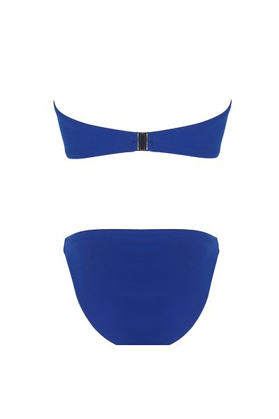 ZEKİ Strapless Bikini with Ring Accessories