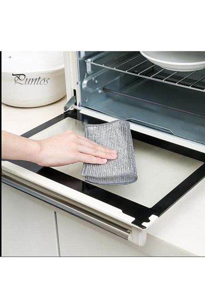 HB LİFE 6Pcs Multifunctional Anti-Scratch Wire Dish Cloth Dish Wire Scrubbing Cloth Steel Wire Dish Towel