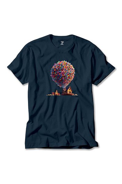 Z zepplin Μπλουζάκι Balloon House Navy Blue