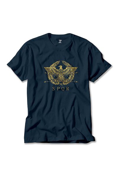 Z zepplin Μπλουζάκι με έμβλημα Roman Empire Navy Blue