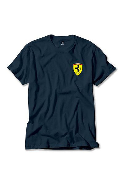 Z zepplin Μπλουζάκι με λογότυπο Ferrari Navy Blue