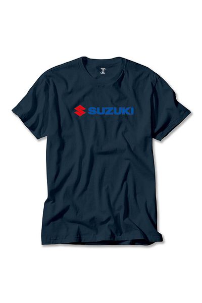 Z zepplin Μπλουζάκι με λογότυπο Suzuki Motorcycle Navy Blue