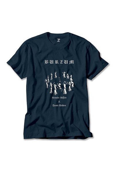 Z zepplin Μπλουζάκι Burzum Graphic Navy Blue