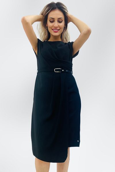 FEVER Belted low sleeve dress 6104-24