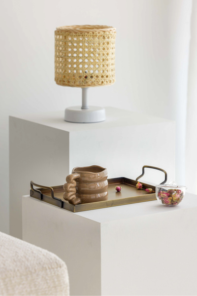 Maison Avf Galvaniz Sunum Tepsi Gold