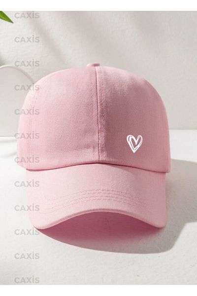 GYES Sports Heart Printed Adjustable Velcro Gabardine Hat