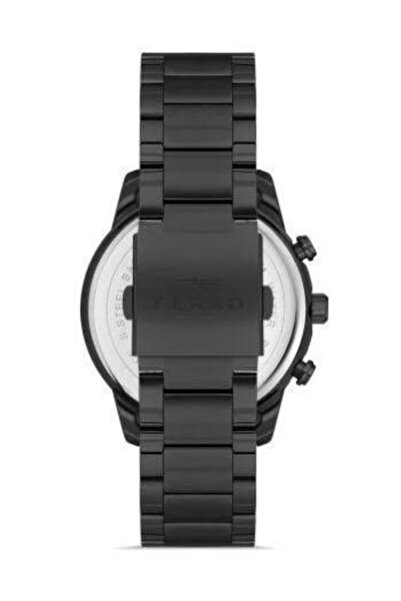 FERRO Men's Wristwatch FM31370A-G Black Steel Cord - Simple and Stylish Design