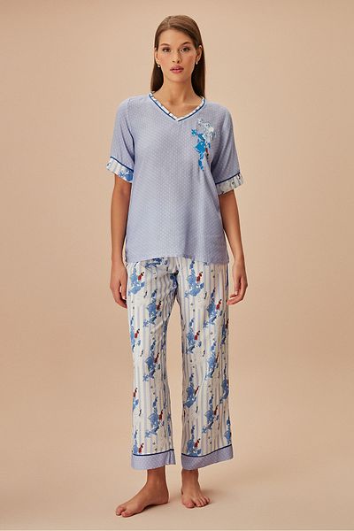 SUWEN Set de pijamale Emily